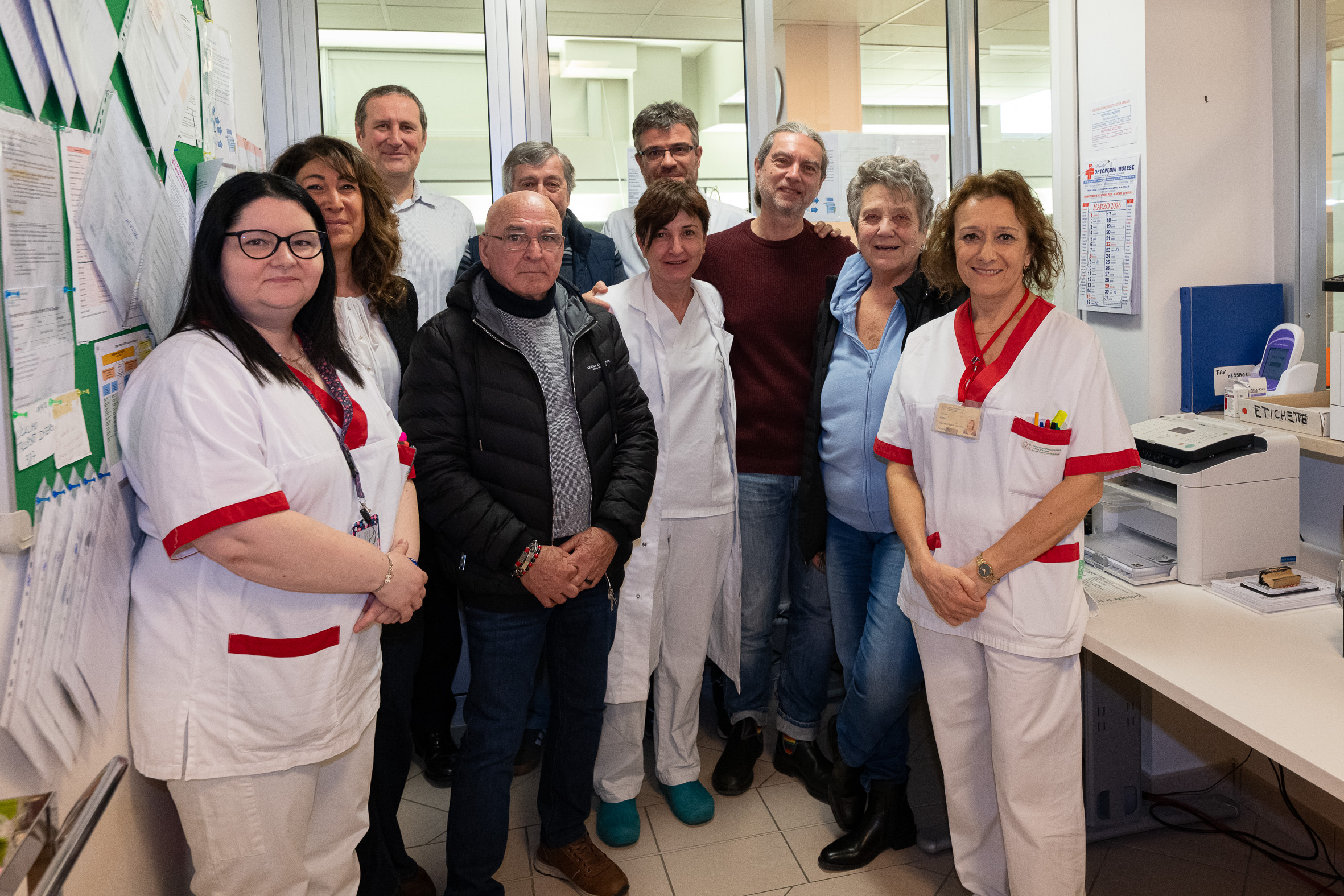 In memoria di Mirco Lolli, una donazione per il Day Service Ambulatoriale Oncologico di Imola