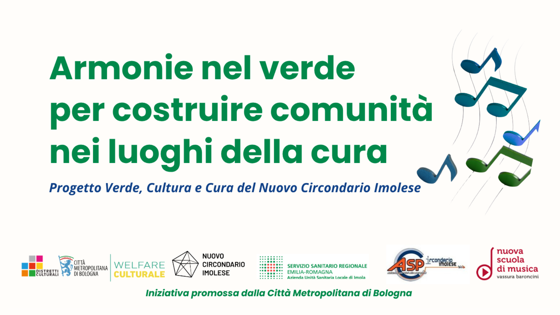 “Armonie nel verde”: il 21 maggio concerto alla Casa della Comunità di Castel San Pietro Terme